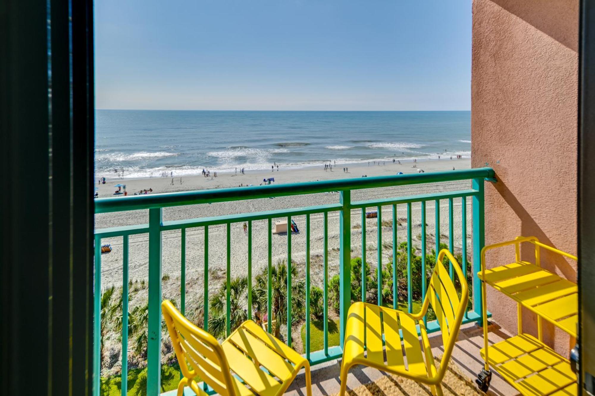Myrtle Beach Oceanfront Condo With Pool And Lazy River Buitenkant foto